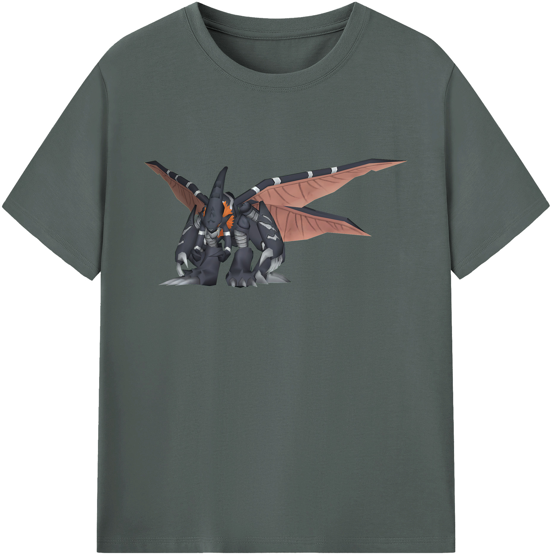 （画像用） Digimon デジタルモンスター/デジモン 綿100％ メンズ半袖Tシャツ｜肌触りやわらか＆通気性